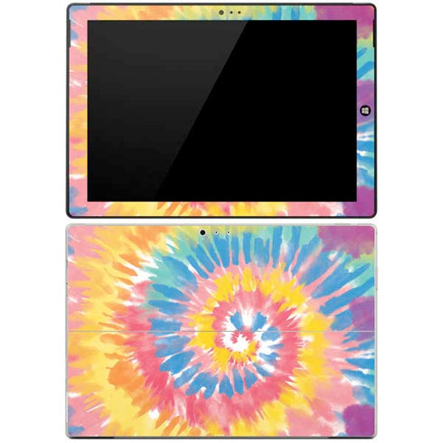 Rainbow Tie Dye Surface Pro 3 Skin