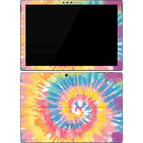 Rainbow Tie Dye Surface Pro 7 Skin