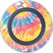 Rainbow Tie Dye Wireless Charger Skin