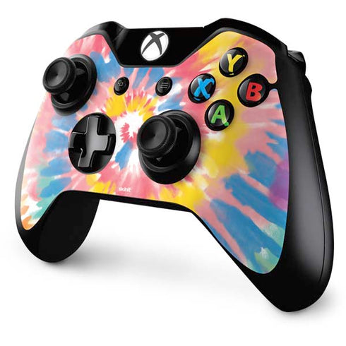 Rainbow Tie Dye Xbox One Controller Skin