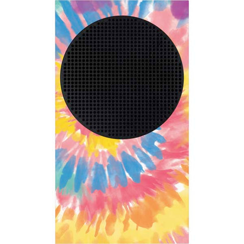 Rainbow Tie Dye Xbox Series S Console Skin
