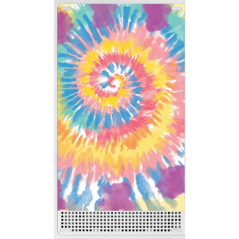 Rainbow Tie Dye Xbox Series S Console Skin