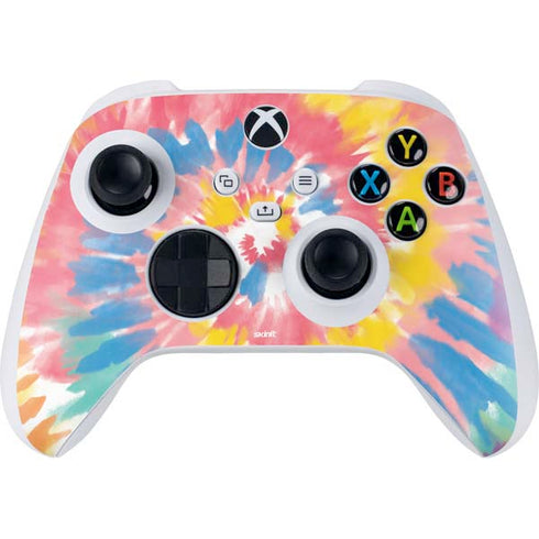 Rainbow Tie Dye Xbox Series S Controller Skin