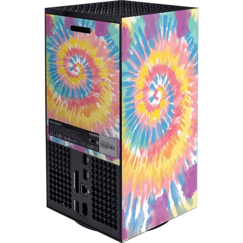 Rainbow Tie Dye Xbox Series X Bundle Skin