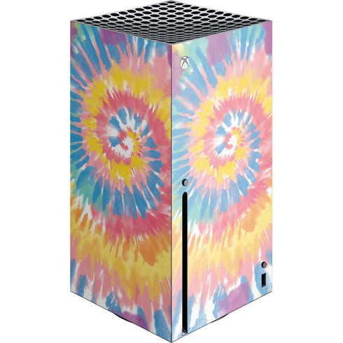 Rainbow Tie Dye Xbox Series X Console Skin