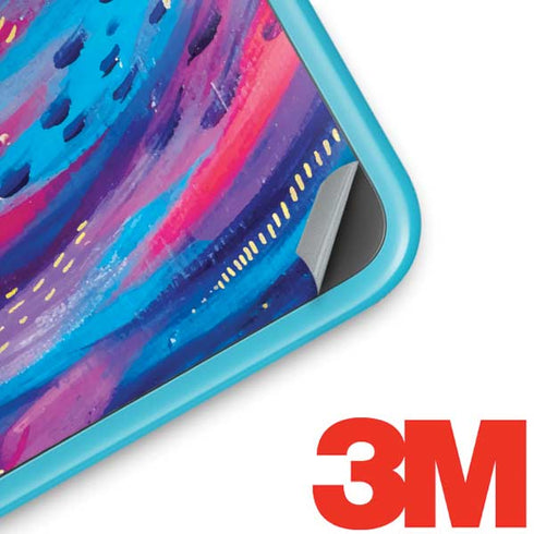 Etta Vee Rainbow Wave Brush Stroke Nintendo 2DS XL (2017) Skin