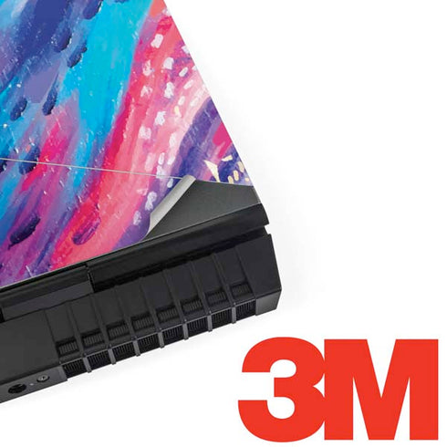 Rainbow Wave Brush Stroke by Etta Vee Dell Alienware Skin