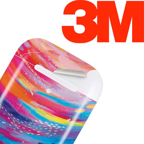 Etta Vee Rainbow Wave Brush Stroke Apple AirPods Skin