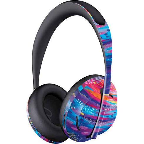 Etta Vee Rainbow Wave Brush Stroke Bose Noise Cancelling Headphones 700 Skin