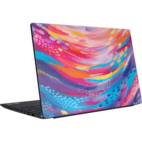 Etta Vee Rainbow Wave Brush Stroke Dell Vostro Skin