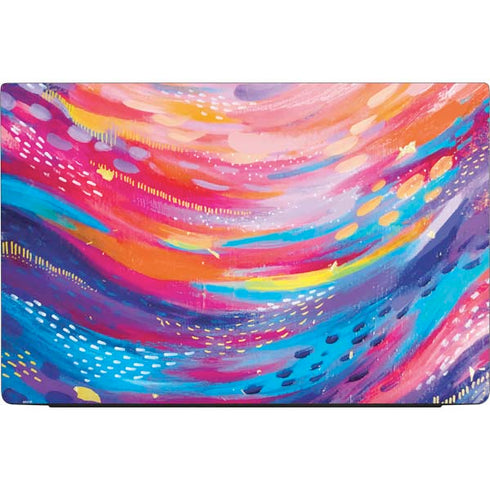 Etta Vee Rainbow Wave Brush Stroke Dell Vostro Skin
