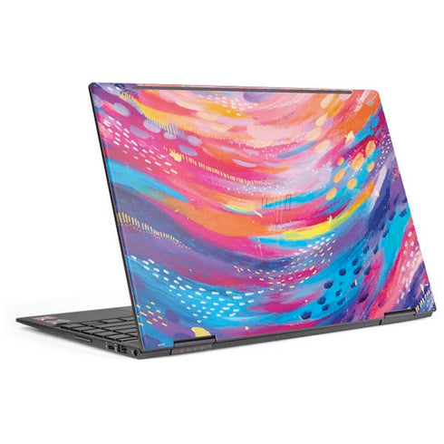 Etta Vee Rainbow Wave Brush Stroke HP Envy Skin