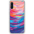 Etta Vee Rainbow Wave Brush Stroke Galaxy A10e Clear Case