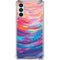 Etta Vee Rainbow Wave Brush Stroke Galaxy A13 5G Clear Case