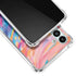 Etta Vee Rainbow Wave Brush Stroke Galaxy A13 5G Clear Case