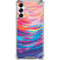 Etta Vee Rainbow Wave Brush Stroke Galaxy A14 5G Clear Case