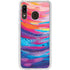 Etta Vee Rainbow Wave Brush Stroke Galaxy A20 Clear Case