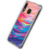 Etta Vee Rainbow Wave Brush Stroke Galaxy A30 Clear Case