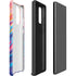 Etta Vee Rainbow Wave Brush Stroke Galaxy Note20 5G Pro Case