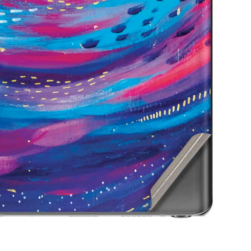 Etta Vee Rainbow Wave Brush Stroke Galaxy Note20 5G Skin