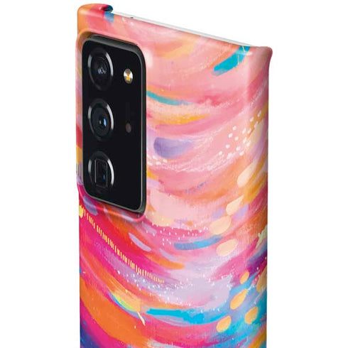 Etta Vee Rainbow Wave Brush Stroke Galaxy Note20 Ultra 5G Lite Case