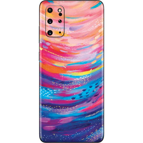 Etta Vee Rainbow Wave Brush Stroke Galaxy S20 Plus Skin