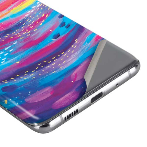 Etta Vee Rainbow Wave Brush Stroke Galaxy S20 Ultra 5G Skin