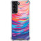 Etta Vee Rainbow Wave Brush Stroke Galaxy S22 Clear Case