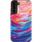 Etta Vee Rainbow Wave Brush Stroke Galaxy S22 Plus Pro Case