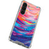 Etta Vee Rainbow Wave Brush Stroke Galaxy S23 Clear Case