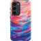 Etta Vee Rainbow Wave Brush Stroke Galaxy S23 Pro Case