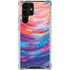 Rainbow Wave Brush Stroke by Etta Vee Galaxy S24 Ultra Clear Case