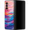 Etta Vee Rainbow Wave Brush Stroke Galaxy Z Fold3 5G Skin