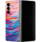 Etta Vee Rainbow Wave Brush Stroke Galaxy Z Fold4 5G Skin