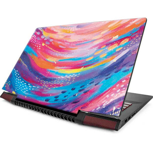 Etta Vee Rainbow Wave Brush Stroke Lenovo IdeaPad Skin