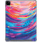 Etta Vee Rainbow Wave Brush Stroke iPad Pro 12.9in (2020) Clear Case