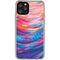 Rainbow Wave Brush Stroke by Etta Vee iPhone 11 Pro Clear Case