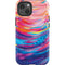 Etta Vee Rainbow Wave Brush Stroke iPhone 13 Impact Case