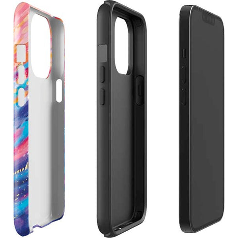 Etta Vee Rainbow Wave Brush Stroke iPhone 13 Pro Impact Case