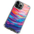 Etta Vee Rainbow Wave Brush Stroke iPhone 13 Pro Max Clear Case