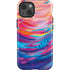 Etta Vee Rainbow Wave Brush Stroke iPhone 14 Impact Case