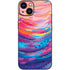 Rainbow Wave Brush Stroke by Etta Vee iPhone 15 Plus Skin