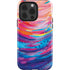 Etta Vee Rainbow Wave Brush Stroke iPhone 14 Pro Impact Case