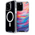 Etta Vee Rainbow Wave Brush Stroke iPhone 14 Pro MagSafe Case