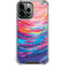 Etta Vee Rainbow Wave Brush Stroke iPhone 14 Pro Max Clear Case