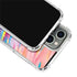 Etta Vee Rainbow Wave Brush Stroke iPhone 14 Pro Max Clear Case