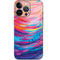 Rainbow Wave Brush Stroke by Etta Vee iPhone 15 Pro Skin