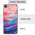 Etta Vee Rainbow Wave Brush Stroke iPhone SE (2nd & 3rd Gen) Skin