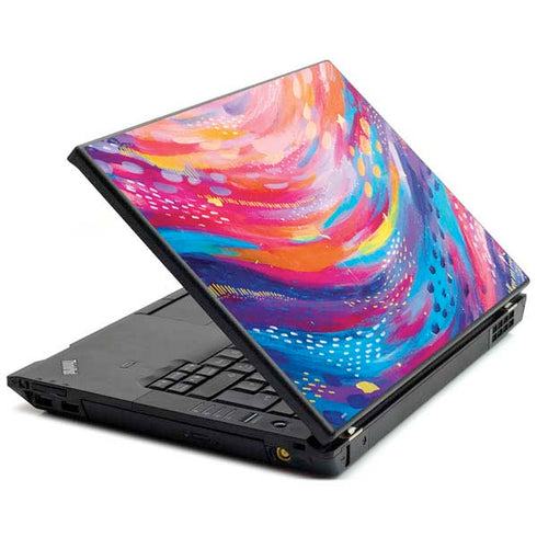 Etta Vee Rainbow Wave Brush Stroke Lenovo T420 Skin