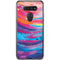 Rainbow Wave Brush Stroke by Etta Vee LG K51/Q51 Clear Case